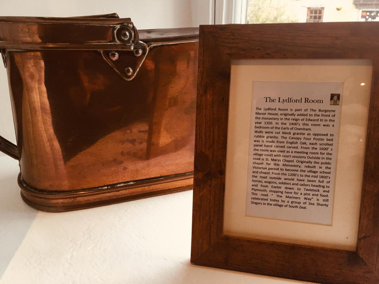 The Oxenham Arms Hotel Devon South Zeal ภายนอก รูปภาพ