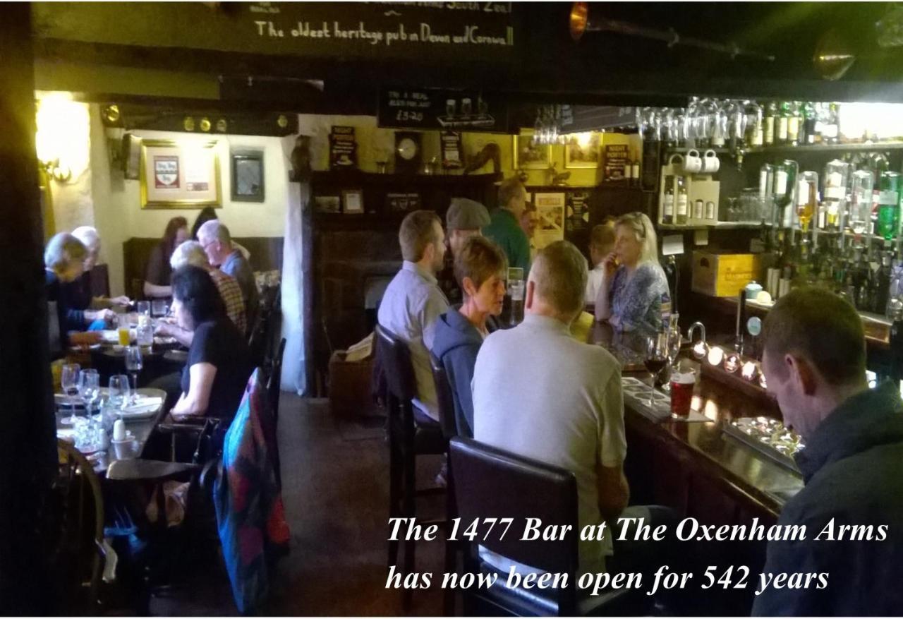 The Oxenham Arms Hotel Devon South Zeal ภายนอก รูปภาพ
